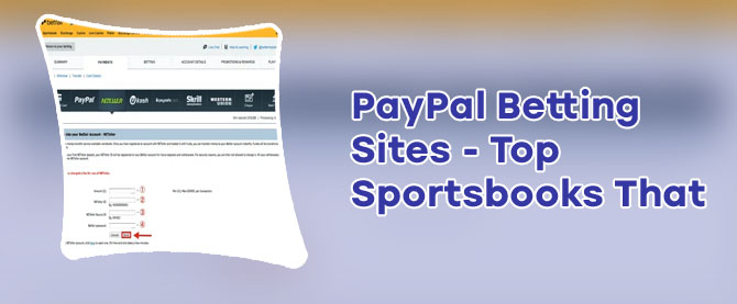 Betting sites that use paypal